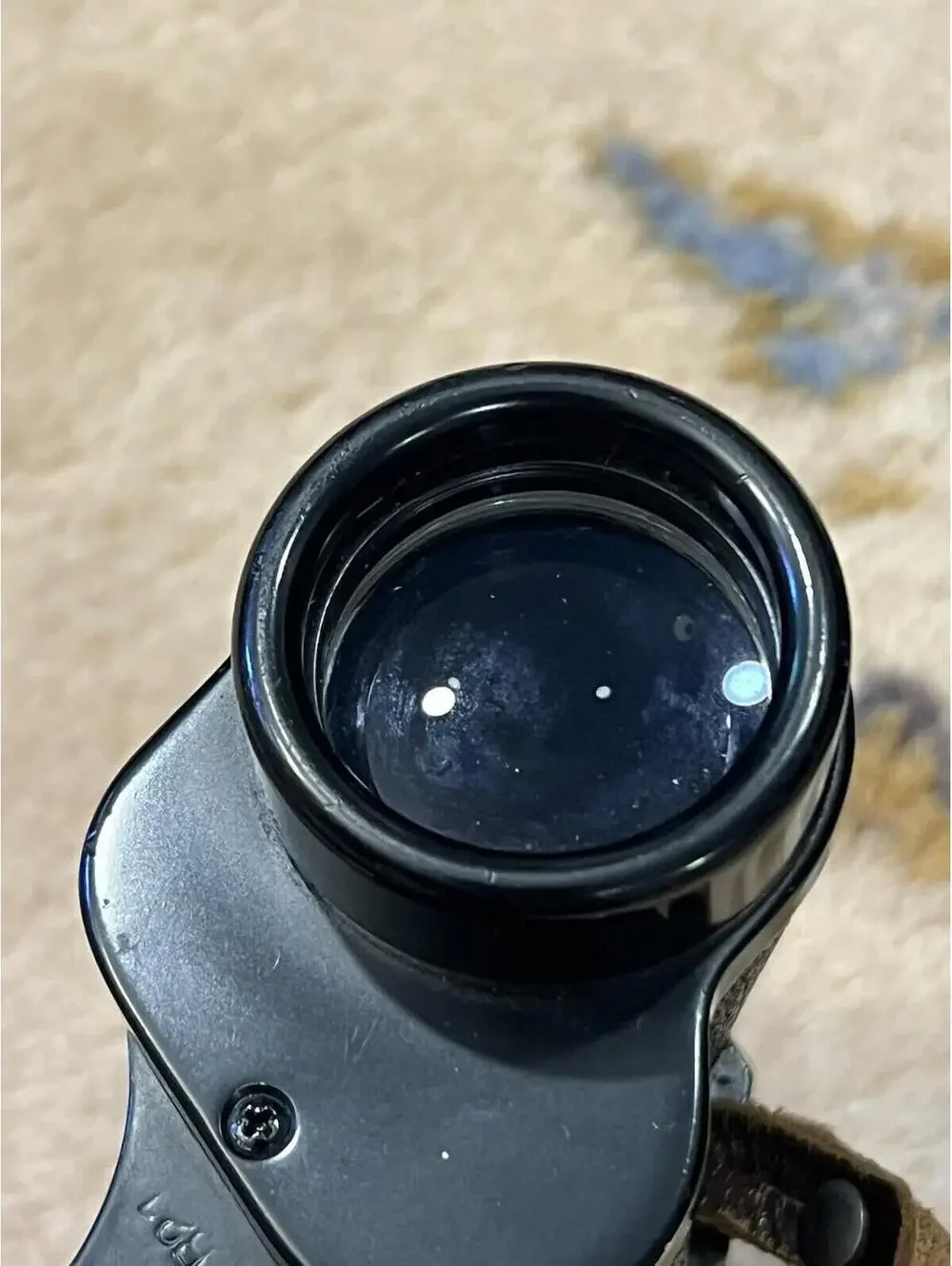 Rare Vtg Asahi Pentax Honeywell 8 x 30 7.5 Prism Coated Binoculars Leather Case